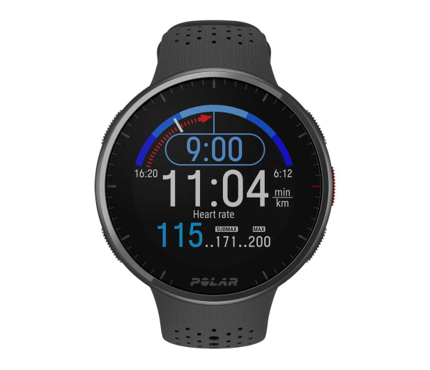 Polar Pacer PRO H10 szaro-czarny S-L - 1309995 - zdjęcie 2